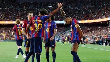 Barcelona gol oldu yağdı!