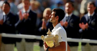 Wimbledon'da kazanan Novak Djokovic