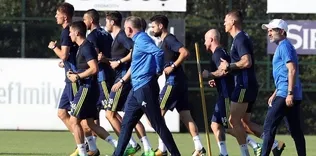 Forvetler özel program dahilinde çalıştı