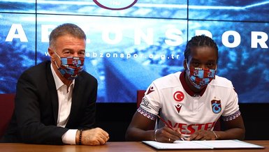 Trabzonspor Fousseni Diabate ile 3+1 yıllık sözleşme imzaladı