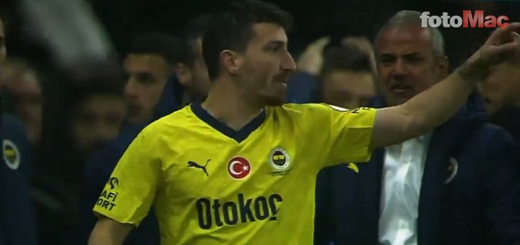İsmail Kartal'dan kırmızı kart gören Mert Hakan Yandaş'a sert tepki! İşte o anlar...