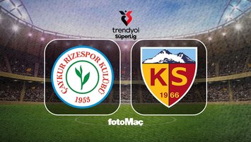 Çaykur Rizespor-Zecorner Kayserispor yayın bilgisi!