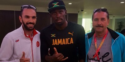 Usain Bolt'tan Ramil Guliyev'e tebrik