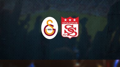 Galatasaray - Sivasspor maçı CANLI