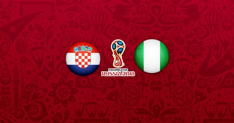 2018 Dünya Kupası D Grubu'nda Hırvatistan, Nijerya ile karşılaşıyor