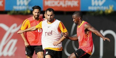 Galatasaray'da yeni sezon hazırlıkları çift idmanla sürdü