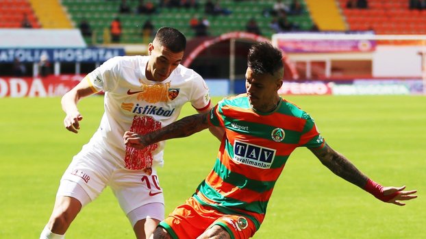 Alanyaspor Kayserispor: 1-0 | MAÇ SONUCU