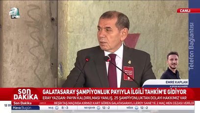 >Galatasaray şampiyonluk payıyla ilgili Tahkim'e gidiyor!