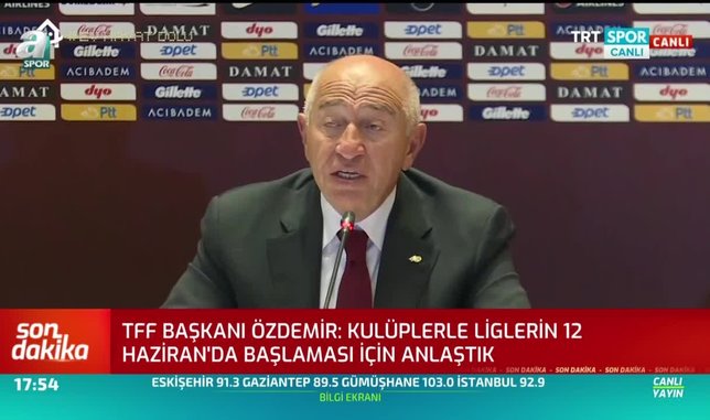 Nihat Özdemir açıkladı: Süper Lig'in başlama tarihi için anlaştık