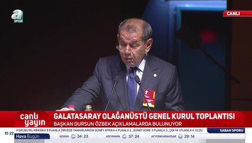 Dursun Özbek yetki istenen projeleri açıkladı!