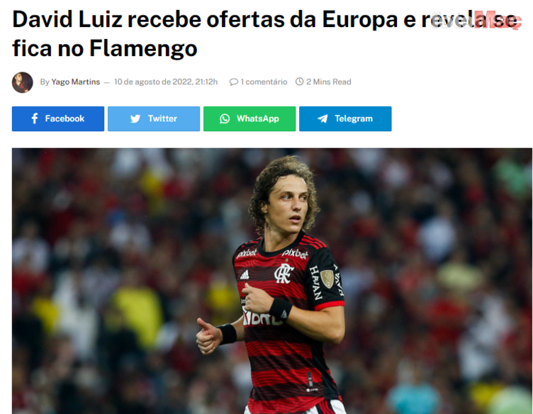 FENERBAHÇE TRANSFER HABERİ: Kanarya'dan David Luiz sürprizi