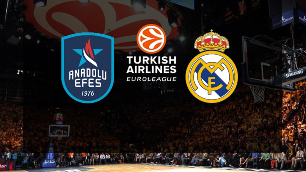 THY Euroleague | Anadolu Efes - Real Madrid maçı ne zaman, saat kaçta, hangi kanalda? THY Euroleague | Anadolu Efes - Real Madrid maçı ne zaman, saat kaçta, hangi kanalda?