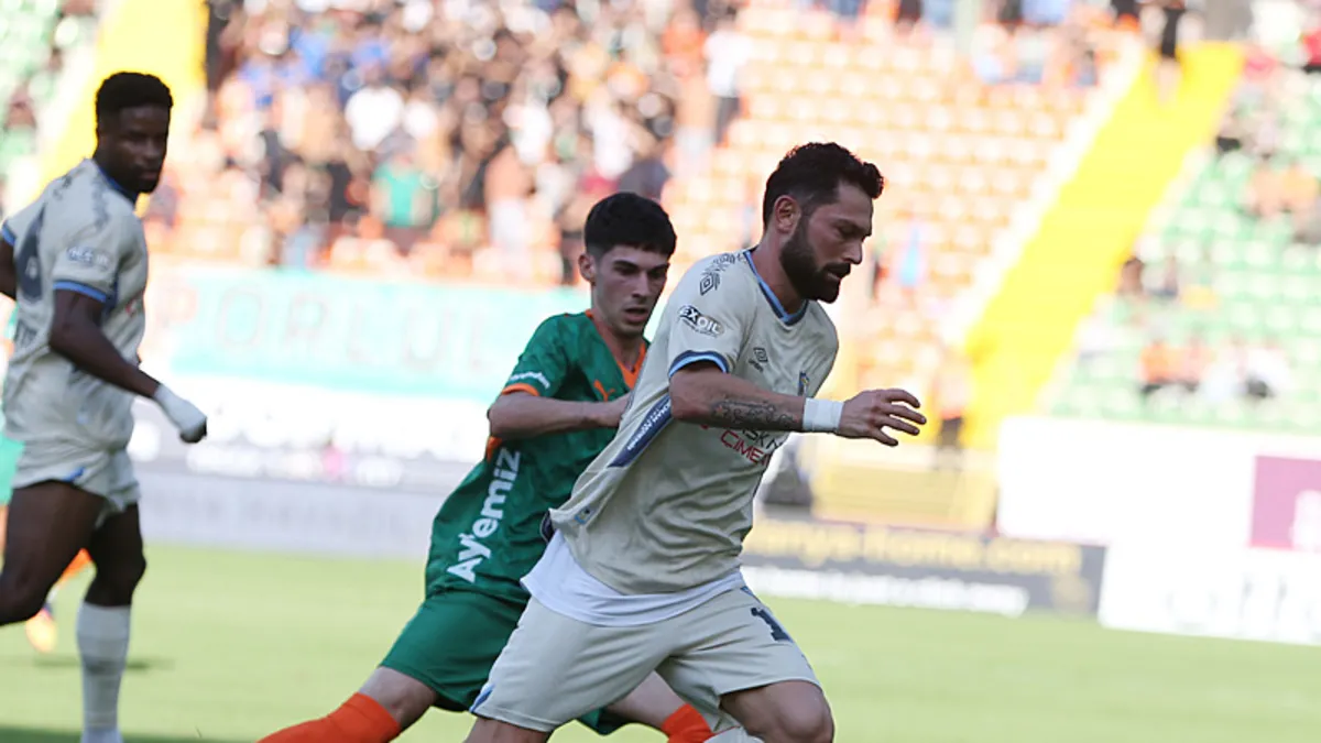 Corendon Alanyaspor ve Erzurumspor FK golsüz berabere kaldı