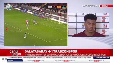 Trabzonspor'da Felipe Augusto Galatasaray maçını değerlendirdi!