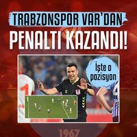 Trabzonspor penaltı kazandı!