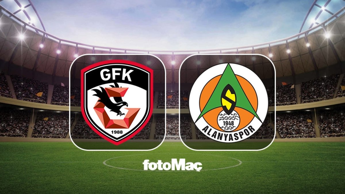 Gaziantep FK-Corendon Alanyaspor maçı CANLI