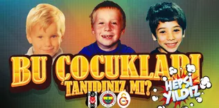 Çocukken böyleydiler...