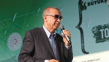 Başkan Erdoğan ampute kampında