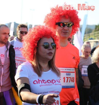 Vodafone 41. İstanbul Maratonu’ndan renkli kareler