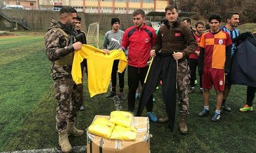 Özel hareketten sporculara malzeme desteği
