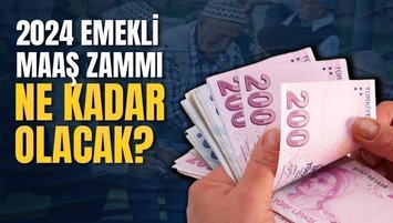 EMEKLİ ZAMMINDA SON DAKİKA GELİŞMELERİ | 2024 emekli maaş zammı yüzde kaç olacak?