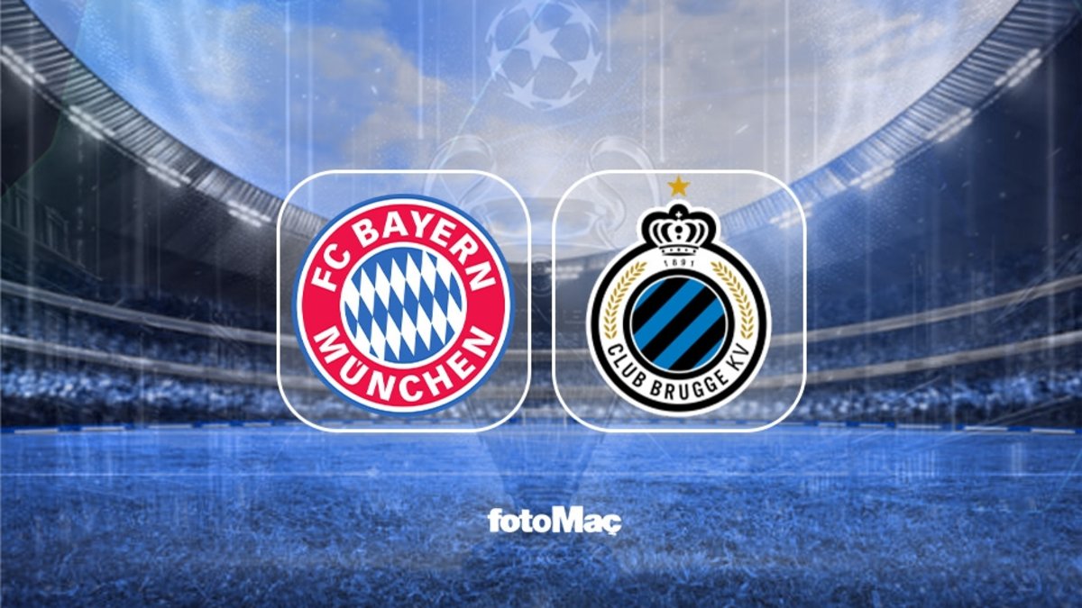 Bayern Münih-Club Brugge MAÇI CANLI | Bayern Münih-Club Brugge maçı ne zaman, saat kaçta ve hangi kanalda? Bayern Münih-Club Brugge MAÇI CANLI | Bayern Münih-Club Brugge maçı ne zaman, saat kaçta ve hangi kanalda?