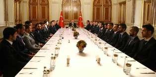 Saray'da zirve sona erdi