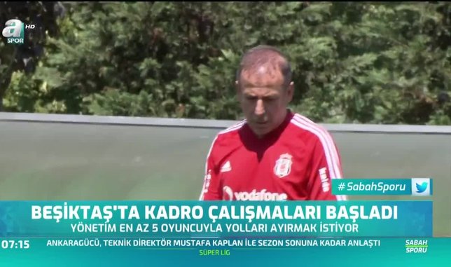 Beşiktaş'ta kadro çalışmaları başladı
