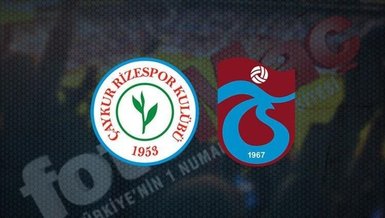 Çaykur Rizespor Trabzonspor maçı ne zaman saat kaçta hangi kanalda canlı yayınlanacak?