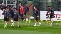 Milliler Galler hazırlıklarını sürdürdü