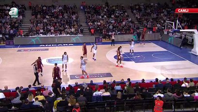 >Türk Telekom 51-37 Trabzonspor (2. Periyot Sonucu)