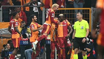G.Saray müthiş taraftarıyla galip!