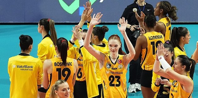 Vakıbank set vermeden: 3-0