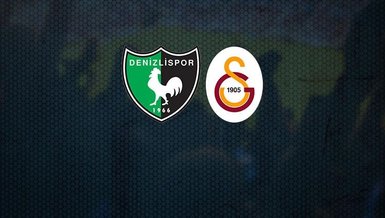 Denizlispor - Galatasaray maçı CANLI