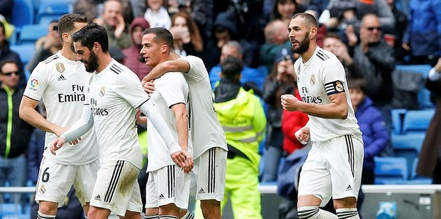 Real Madrid Benzema ile kazandı