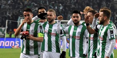 Alkışlar Konyaspor'a