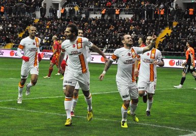 Kayserispor-Galatasaray Spor Toto Süper Lig 26. hafta maçı