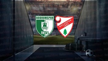 Bodrum FK - Boluspor maçı canlı izle