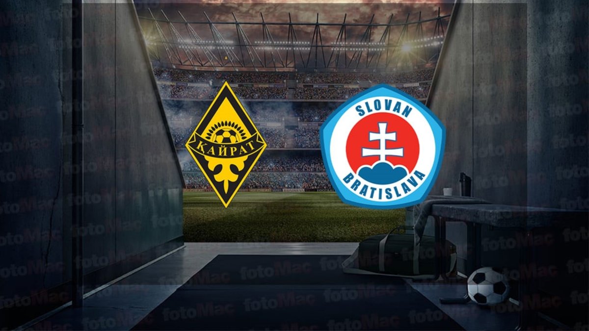 Kairat - Slovan Bratislava maçı ne zaman, saat kaçta ve hangi kanalda canlı yayınlanacak? | UEFA Şampiyonlar Ligi Kairat - Slovan Bratislava maçı ne zaman, saat kaçta ve hangi kanalda canlı yayınlanacak? | UEFA Şampiyonlar Ligi