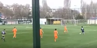 Fenerbahçe U19 takımından örnek hareket