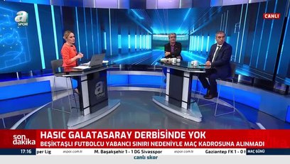 >Beşiktaş'ta Ajdin Hasic Galatasaray derbisinde yok!