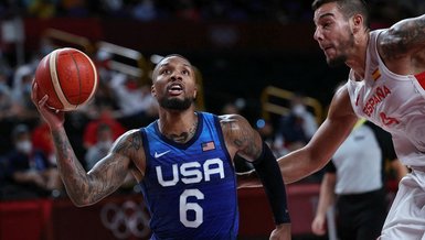 2020 Tokyo Olimpiyat Oyunları'nda ABD basketbolda İspanya'yı yenerek yarı finale çıktı