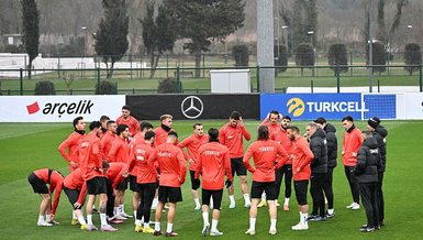 A Milli Futbol Takımı Ermenistan maçının İstanbul etabının hazırlıklarını tamamladı!