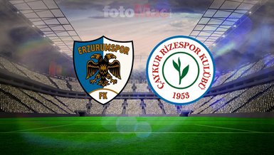 Erzurumspor-Çaykur Rizespor maçı CANLI İZLE | Saat kaçta, hangi kanalda?