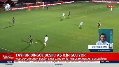 >Beşiktaş’ın yeni transferi Tayfur Bingöl’ün İstanbul’a geliş tarihi belli oldu!