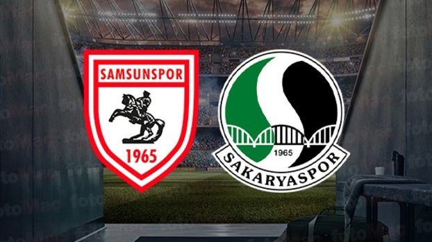 TFF 1. Lig'de dev maç! Samsunspor Sakaryaspor'u ağırlıyor