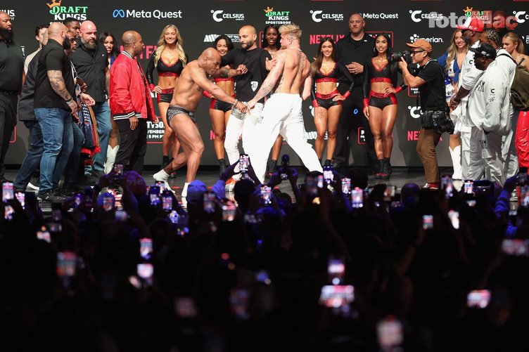 Mike Tyson'dan Jake Paul'a maç başlamadan tokat! Ortalık karıştı...