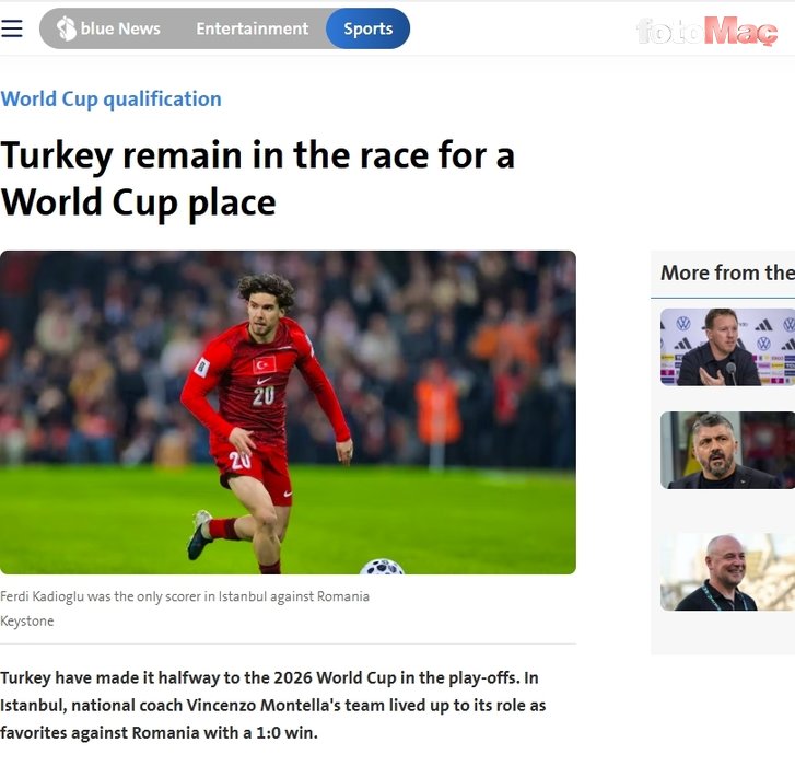 Milli Takım'ın Romanya zaferi dış basında! Arda Güler'e övgüler yağdı