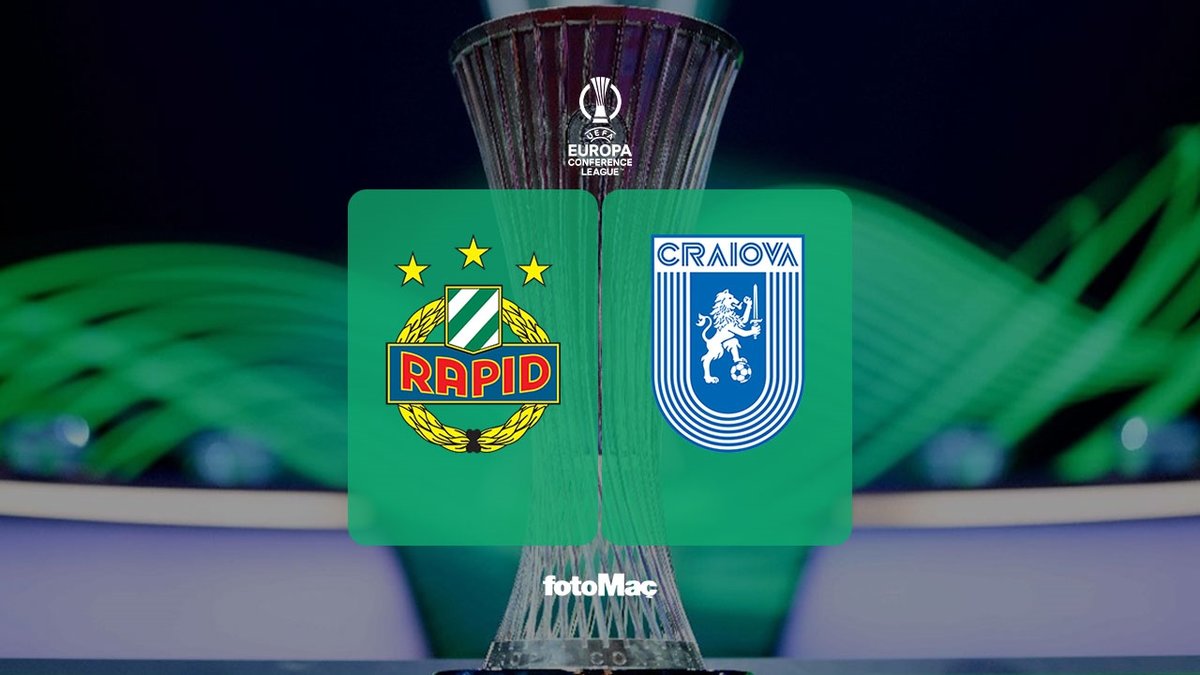Rapid Wien - Universitatea Craiova maçı canlı yayın: Ne zaman, saat kaçta, hangi kanalda? Konferans Ligi