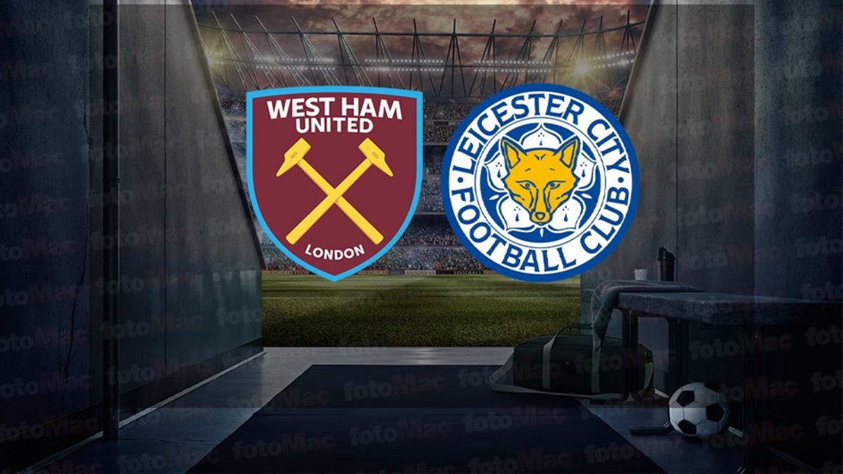 West Ham United-Leicester City maçı ne zaman? Saat kaçta ve hangi kanalda canlı yayınlanacak? | İngiltere Premier Lig West Ham United-Leicester City maçı ne zaman? Saat kaçta ve hangi kanalda canlı yayınlanacak? | İngiltere Premier Lig